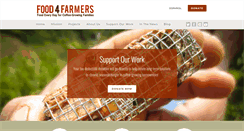 Desktop Screenshot of food4farmers.org